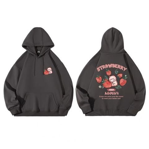 ÁO HOODIE STRAWBERRY - HD067