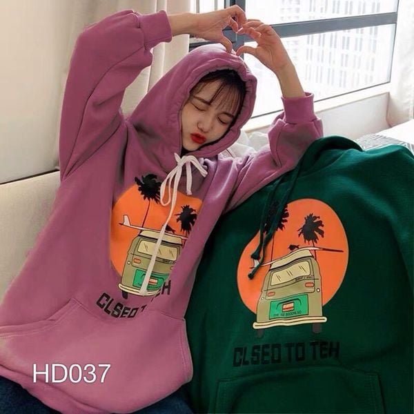  HD037 - ÁO HOODIE CLSEO TO TEH 